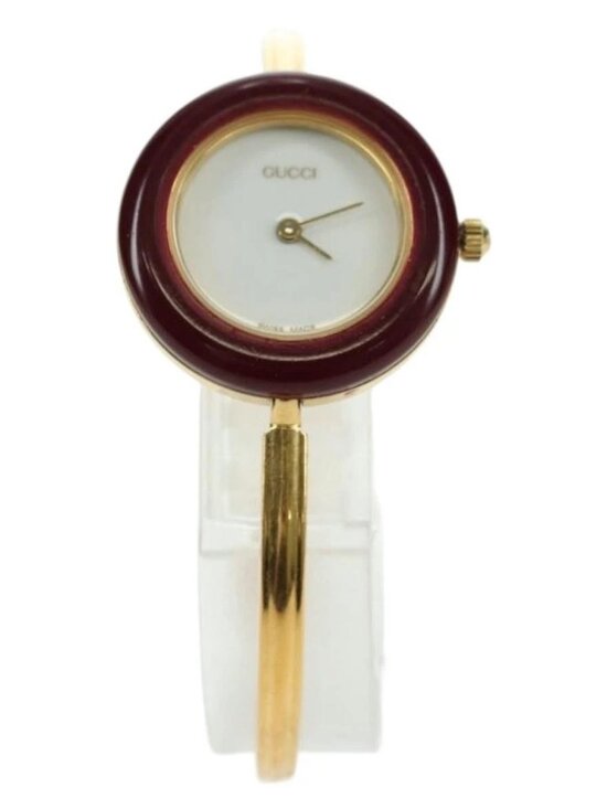 GUCCI Change Bezel Watches metal Gold Auth am6432M main image 8